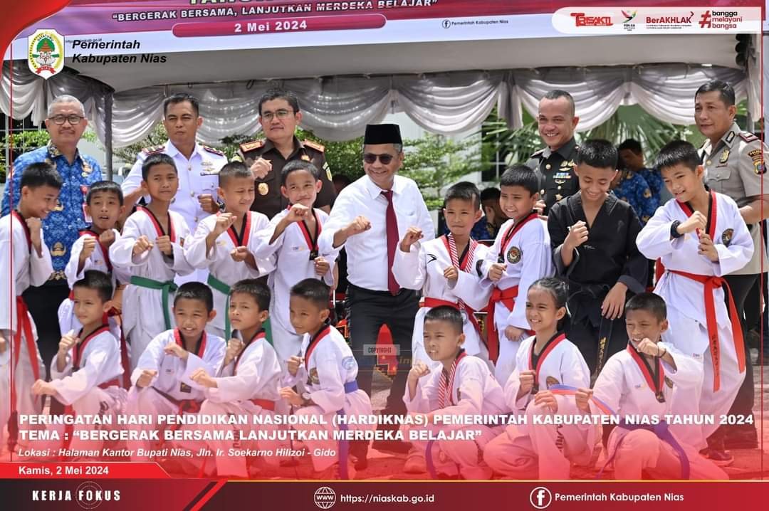 Pemkab Nias Gelar Peringatan Hari Pendidikan Nasional Hardiknas Tahun